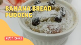 Banana bread pudding