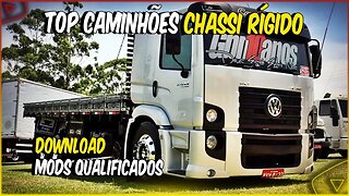 TOP CAMINHÕES CHASSI RÍGIDO PARA EURO TRUCK SIMULATOR 1.46 1.47