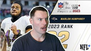Rugby Player Reacts to MARLON HUMPHREY (CB, Ravens) #92 The Top 100 NFL Players of 2023