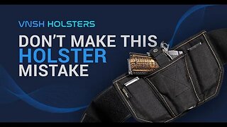 Don't Make This Classic Concealed Carry Holster Mistake