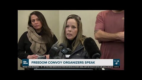 End all COVID mandates and restrictions convoy organizer