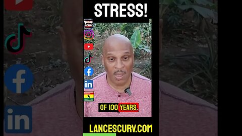 DON'T LET STRESS DESTROY YOU! | LANCESCURV.com | @LanceScurv