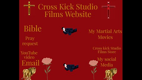 Cross kick Studio Films website