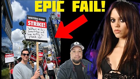 RACIST? Hollywood Writers ATTACK Netflix MEXICAN Star Jenna Ortega While On Strike!