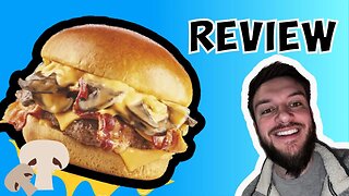 Wendy's Bacon Portabella Mushroom Melt Burger review