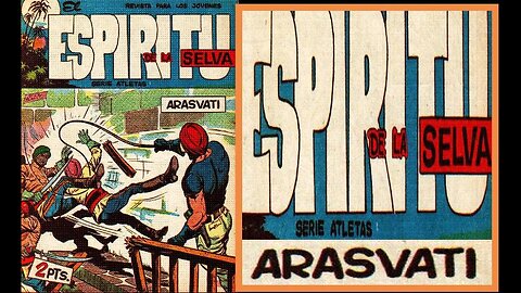 EL ESPIRITU DE LA SELVA 4 ARASVATI #museudogibi #gibi #quadrinhos #comics #historieta