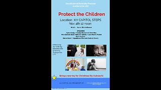 PROTECT THE CHILDREN 11/4/2023