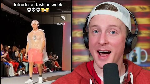 Fake model tricks pretentious fashion week | TRY NOT TO LAUGH #128