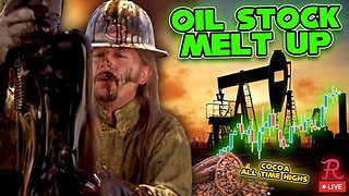 BTC LIVE - OIL STOCK MANIA!