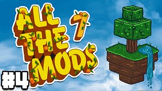 All The Mods 7 Skyblock Minecraft Gameplay Walkthrough Part 4 (4K HDR) (RTX 4090) (i9 13900KF DDR5)