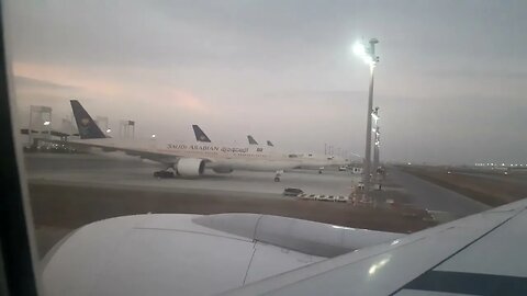 Good morning from Jeddah Airport, Alhamdulillah