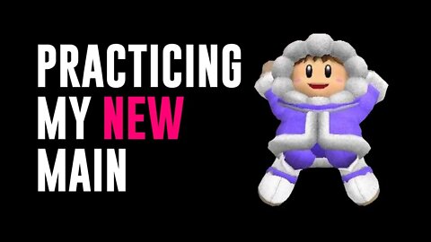 Practicing my Ice Climber