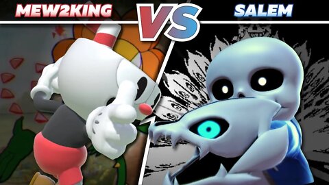 Cuphead vs Sans!! Mew2King (Cuphead) vs. Salem (Sans)