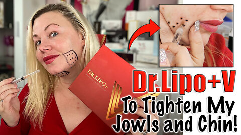 Tighten Jowls and Chin with Dr.Lipo+V from AceCosm.com | Code Jessica10 Saves you Money!