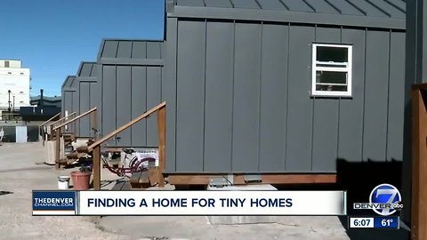 Denver turns down proposal to move tiny home village for the homeless; residents left wondering