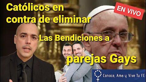 ¡Increíble! 😱 Católicos en contra de prohibir las bendiciones a parejas del mismo sexo 🤔 Luis Román