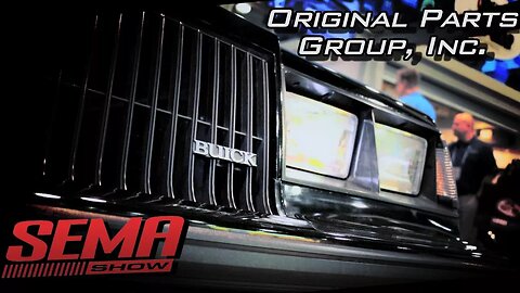New Parts for Buick Grand National from OPGI at SEMA 2017 V8TV Video