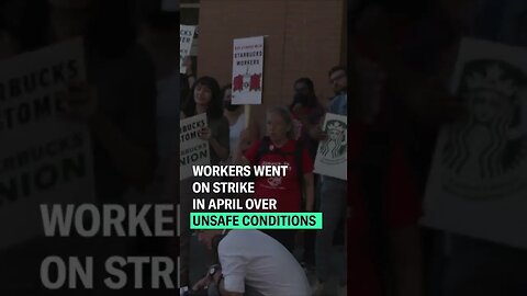 Ithaca Starbucks Workers Protest Union Busting