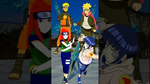 WHO IS STRONGEST?? Naruto, Khusina VS Boruto, Hinata.#shorts