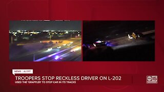 DPS troopers stop reckless driver on Loop 202