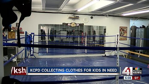 Police Athletic League hosts annual kids clothing drive