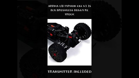 #shorts ARRMA 1/8 Typhon 4X4 V3 3S BLX Brushless Buggy RC Truck Red, ARA4306V3