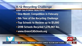 Keep California Beautiful pushes upcoming recycling challenge