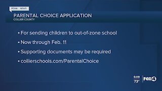 Collier county schools parent choice open
