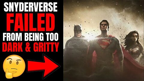 Was the SnyderVerse and DCEU Too Dark and Gritty?