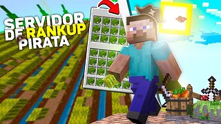 ESSE É O MELHOR NOVO SERVIDOR DE RANKUP DE TODOS OS TEMPOS NO MINECRAFT 1.8