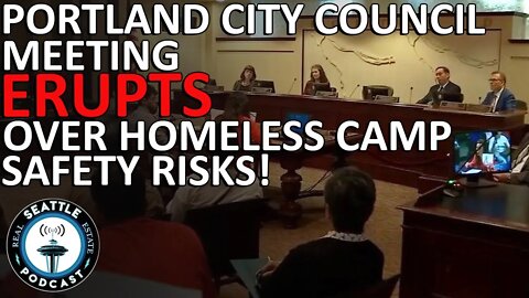 Portland City Council Meeting Erupts Over Homeless Encampment Safety Risks