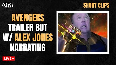 Avengers Infinity War Trailer w/ Alex Jones Narrating
