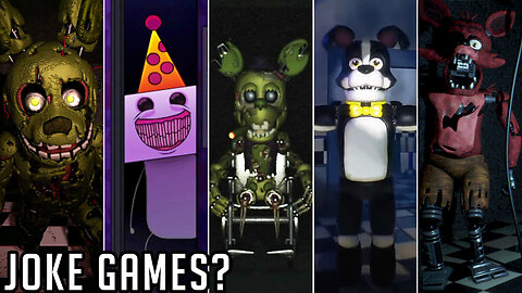 5 FNAF Joke Games that are Actually Good!