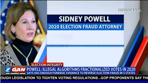 Proof of illegal fractional voting in 2020 election - Sidney Powell