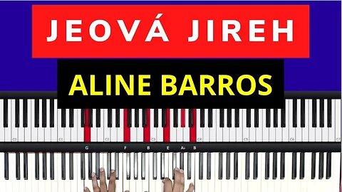 Jeová Jireh - Aline Barros - Aula de Teclado