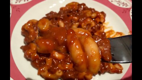 Chili and Macaroni MRE entree by Ameriqual (Meal Ready to Eat)