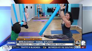 Good morning from Breakaway Yoga Studio