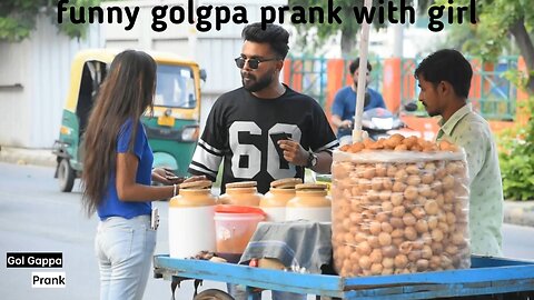 Funny golgpa prank with girl 😀😀?