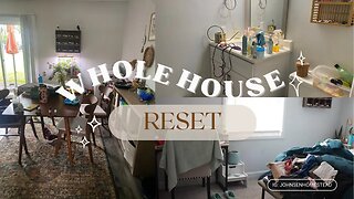 ✨ MOTIVATING HOUSE CLEAN | WHOLE HOUSE REFRESH | SPEED CLEAN