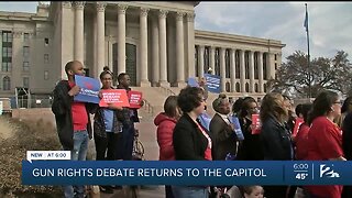 Gun rights debate returns to the capitol