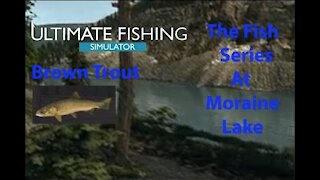 Ultimate Fishing Simulator: The Fish - Moraine Lake - Brown Trout - [00049]