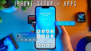 Minimalist iPhone Setup! (How To Customize + Apps)