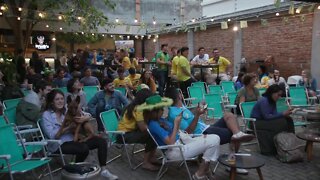 Live Coverage: Fans gather in Rio fan zone to watch Brazil's World Cup opener against Serbia