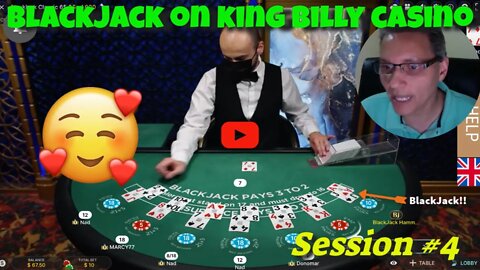 Online BlackJack Session #4: Playing Blackjack Online To Win Real Money Online 2021 on King Billy