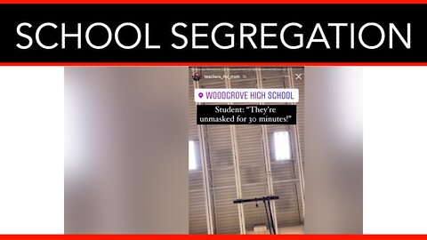 Virginia Segregating Unmasked Students, Punishing Them With Reduced Breaks