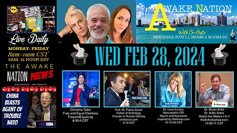 The Awake Nation 02.28.2024 Vatican Collaborating With The Freemasons!