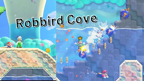 Super Mario Wonder: Robbird Cove