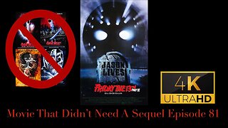 Movie That Didn’t Need A Sequel Episode 81 - Friday the 13th Part VI: Jason Lives (1986)