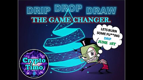 DRIP DROP DRAW THE GAME CHANGER IS HERE #drip #ddd #drippingmerch