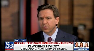 You Can't Bend The Knee To The Left’s Lies: Ron DeSantis